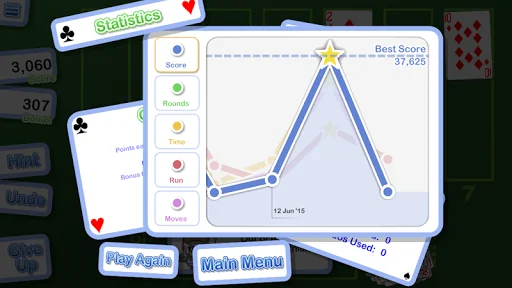 Crystal Golf Solitaire screenshot 4