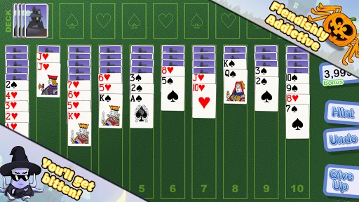 Crystal Spider Solitaire screenshot 3