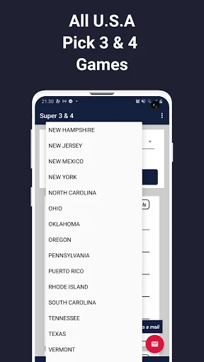 Super pick 3&4 Lottery screenshot 3
