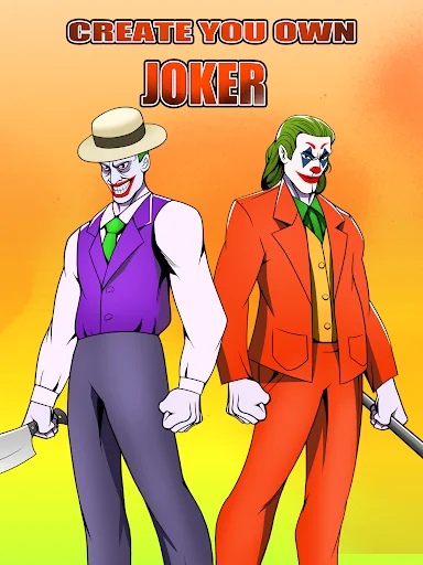 Create your own Joker villains