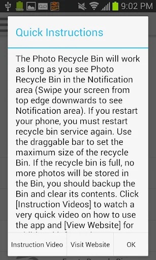 Photo Recycle Bin screenshot 2