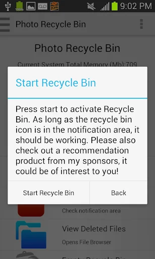 Photo Recycle Bin screenshot 3