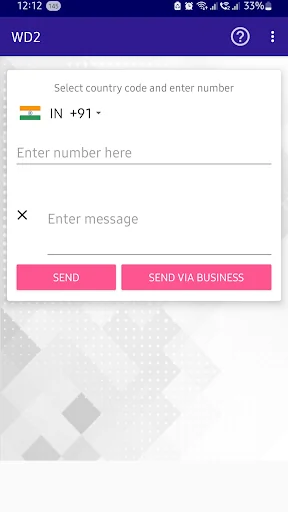 Whatz Direct - No Contact Chat screenshot 1