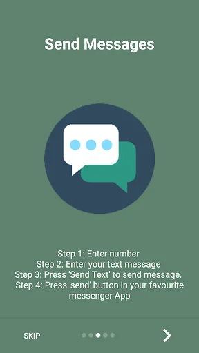 Whatz Direct - No Contact Chat screenshot 4