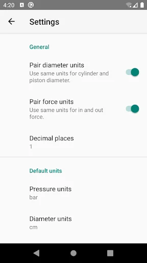 Cylinder Calculator screenshot 2