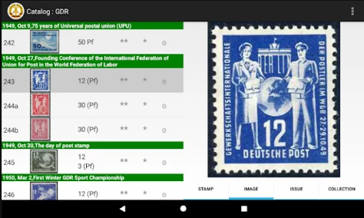 Stamps [GDR]