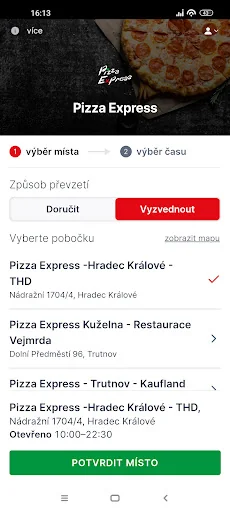 Pizza Express Hradec Králové
