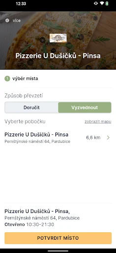 Pizzerie U Dušičků Pardubice