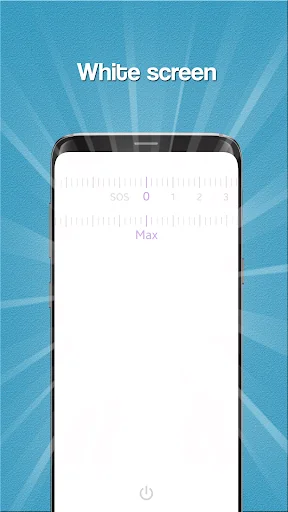 White Screen Flashlight screenshot 2