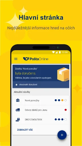 Pošta Online screenshot 1