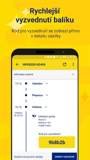 Pošta Online screenshot 3