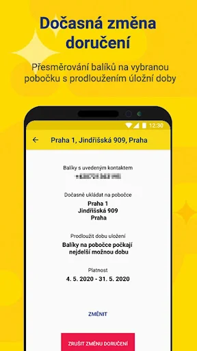 Pošta Online screenshot 4