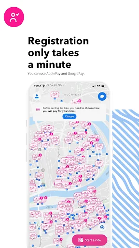 Rekola Bikesharing screenshot 1