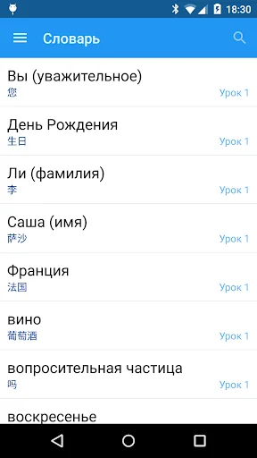 Учим китайские слова. Китайски