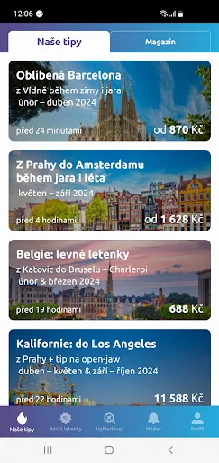 Zaletsi.cz - levné letenky