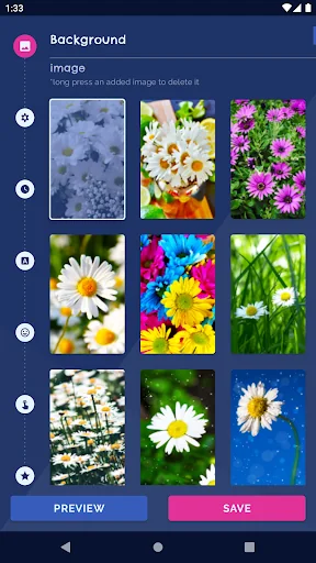 3D Daisy Spring Live Wallpaper