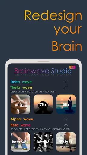 Brainwave Studio - Binaural Be screenshot 1