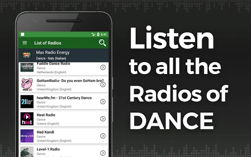 Dance Music Radio screenshot 1