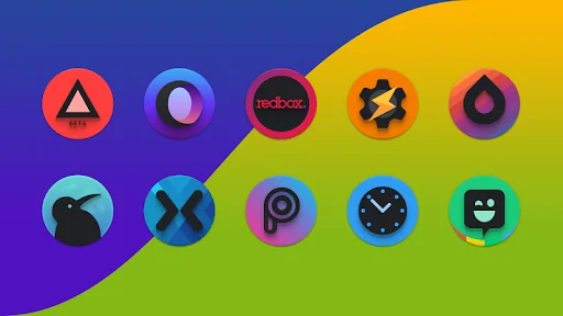 Baked - Dark Android Icon Pack screenshot 3