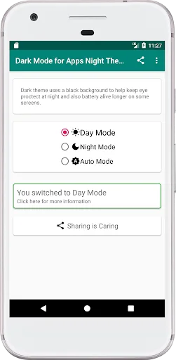 Dark Mode for Apps Night Theme screenshot 4