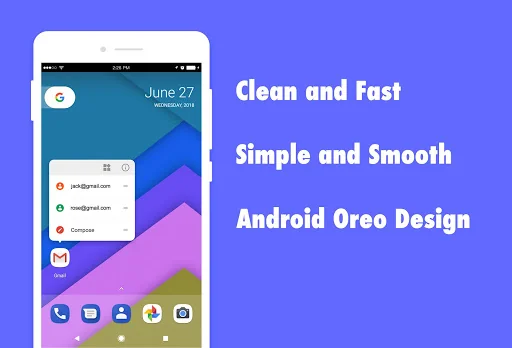 DC Launcher - Android Oreo Sty screenshot 1