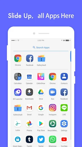 DC Launcher - Android Oreo Sty screenshot 2