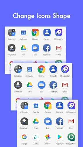 DC Launcher - Android Oreo Sty screenshot 4