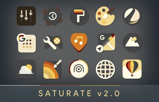 Saturate Icon Pack