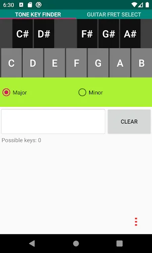 Tone Key Finder