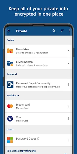 Password Depot for Android screenshot 3