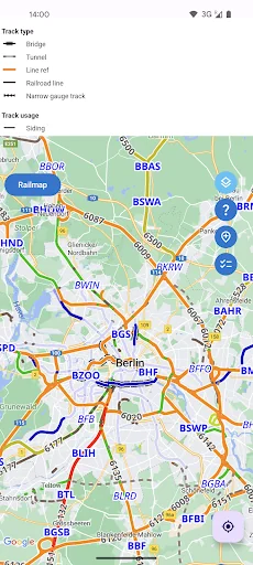 Railmap for OpenRailwayMap screenshot 3