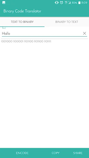 Binary Code Translator screenshot 2