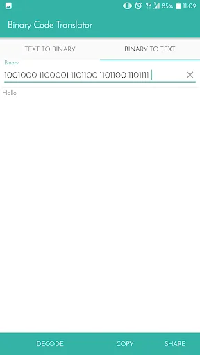 Binary Code Translator screenshot 3