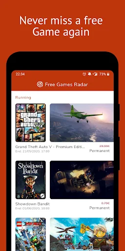 PC Games Radar for Epic Games, screenshot 1