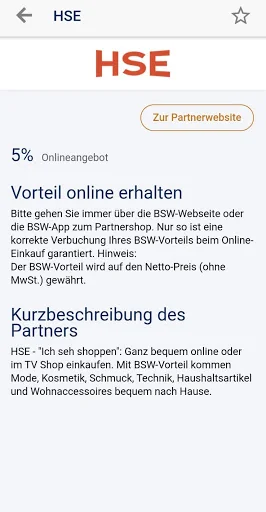BSW-App: Sparvorteile sichern