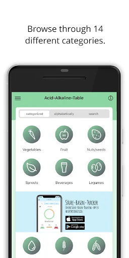 Acid-Alkaline-Table screenshot 2