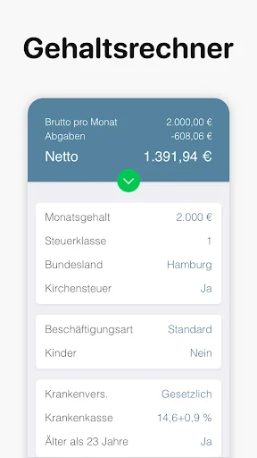 Bruno - Brutto Netto Rechner screenshot 1