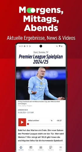 SPORT BILD: Alle Fussball News screenshot 2