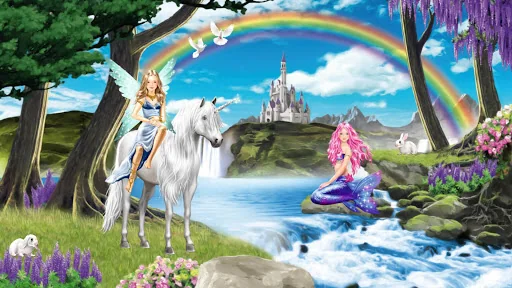 Mermaids, elves and unicorns