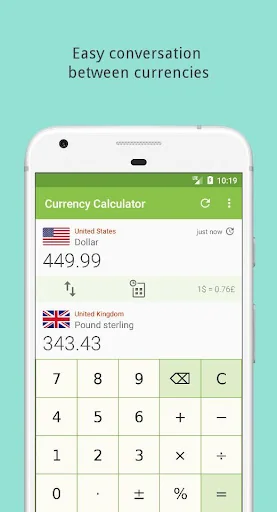 Currency Calculator screenshot 1