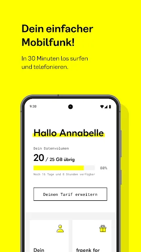 fraenk: Mobile Contract App