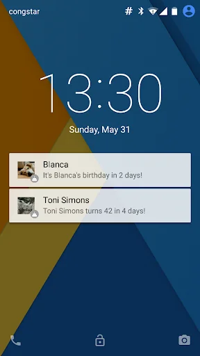 Lockscreen Birthdays