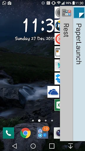 PaperLaunch: Side launcher