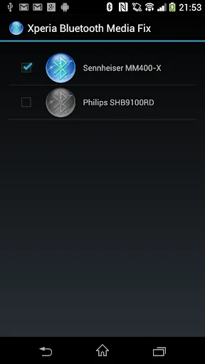Xperia Z1 Bluetooth media fix screenshot 1