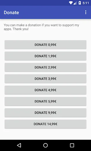 Donate App