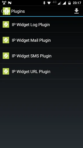 IP Widget Log Plugin