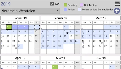 BundesferienPRO Ferien+Feiertg