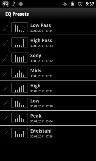AnEq Equalizer screenshot 3