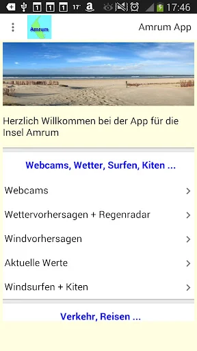 Amrum App für den Urlaub