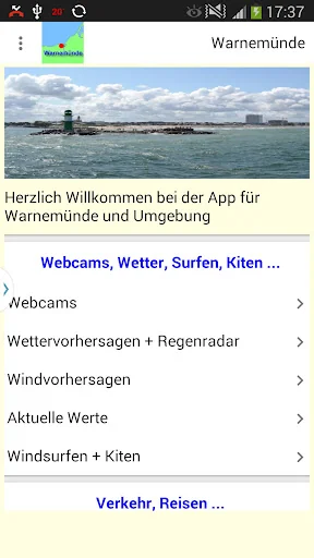 Warnemünde App für den Urlaub
